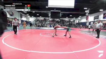 150 lbs Semifinal - Dominic Ruiz, Riverside Poly vs Gavin Meraw, Aliso Niguel
