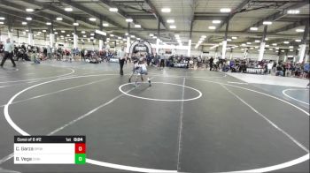 66 lbs Consi Of 8 #2 - Cree Garza, Spokane Wrestling vs Brandon Vega, Chain Gang WC