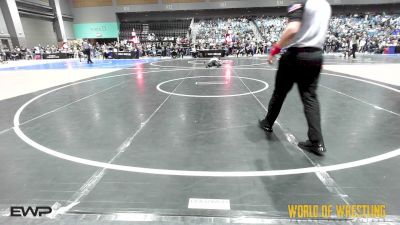 60 lbs Round Of 16 - Amarah Powers, Mantanona TC vs Sariah The Last Panda, Savage House Wrestling Club