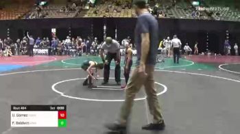 58 lbs Semifinal - Rex Sailer, Yankton Jr Bucks vs Cuyler Clark, Team Champs