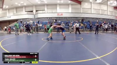 71 lbs Cons. Round 2 - Walker Wilson, Midwest Regional Training Center vs Theo Bales, Contenders Wrestling Academy