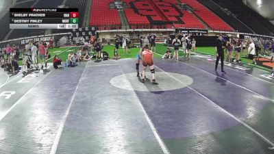 135 lbs Cons. Sub-semis - Shelby Prather, Idaho vs Destiny Finley, Montana