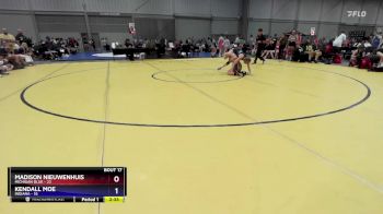 100 lbs Semis & 3rd Wb (16 Team) - Madison Nieuwenhuis, Michigan Blue vs Kendall Moe, Indiana