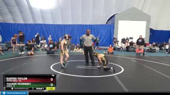 78 lbs Round 4 (6 Team) - Karter Taylor, Rising Kingz vs Tucker McKinney, Forge