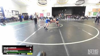 106 lbs Cons. Round 2 - Rylee Carreon, Milpitas vs Ryder Doleschal, Serra