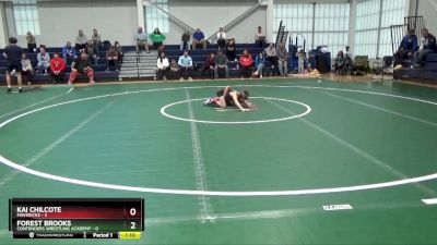 64 lbs Round 1 (16 Team) - Forest Brooks, Contenders Wrestling Academy vs Kai Chilcote, Mavericks