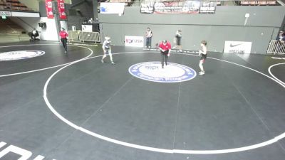 78 lbs Cons. Sub-quarters - Levi Angel, SilvaBack Training Center vs Caleb Ocampo, The Valley Wrestling Club