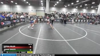 112 lbs Cons. Round 4 - Sophia Miller, MO vs Sophia Shultz, NE