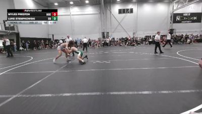 157 lbs Round 1 (6 Team) - Luke Stempkowski, Iron Horse Blue vs Myles Preston, Noke Wrestling RTC