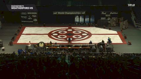 Weatherford HS "Weatherford TX" at 2026 WGI Percussion/Winds World Championships
