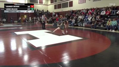 135 lbs Semifinal - Addie Nelson, Southeast Polk vs Kennedi Bevans, Independence