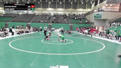 113 lbs Quarters & 1st Wb (16 Team) - Sutton White, Carrollton vs Chris Metz, Buford HS