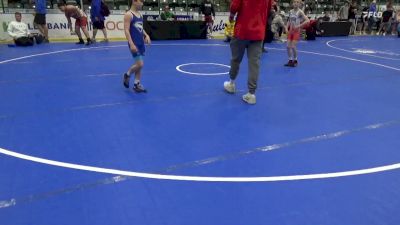 75 lbs Champ. Round 3 - Beckett Rust, Thorn Wrestling Club vs Lane McClintock, Sebolt Wrestling Academy