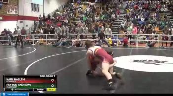 120 lbs Cons. Round 2 - Karl Haslem, Kemmerer vs Peyton Andrews, Star Valley