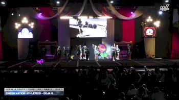 Cheer Nation Athletics - DEJA 2 [2025 L2 Youth - Flex - D2 - Small Day 1] 2025 ASC Battle Under the Big Top Grand Nationals