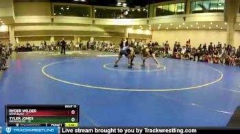 170 lbs Quarters & Wb (16 Team) - Tyler Jones, Brownsburg vs Ryder Wilder, NFWA Black