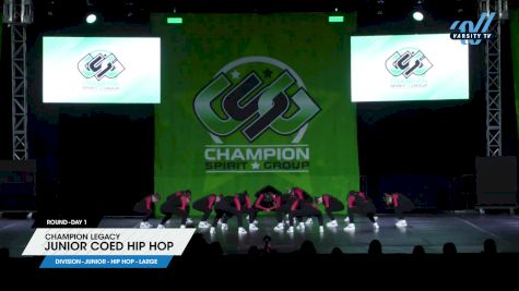Champion Legacy - Junior Coed Hip Hop [2025 Junior - Hip Hop - Large Day 1] 2025 CSG Dance Grand Nationals