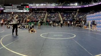 3A 126 lbs Cons. Round 3 - Garrison Raper, South Rowan High School vs Tremayne McNeely, Eastern Guilford