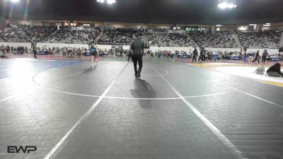 160 lbs Consi Of 16 #2 - Jensyn Eddy, Mustang Middle School vs Addison Pryor, Pryor Tigers Wrestling