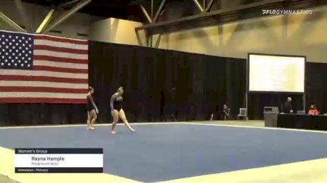 Rayna Hample - Women's Group, Paramount Acro - 2021 USA Gymnastics Championships