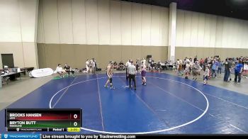 165 lbs Cons. Semi - Brooks Hansen, Lehi vs Bryton Butt, Ridgeline