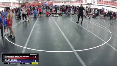 190 lbs Cons. Round 1 - Xzavier Gurrola Kastens, MWC Wrestling Academy vs Kyler Boyles, 2 Tuff Gym Wrestling Club