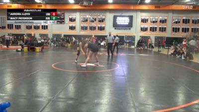 170 lbs Quarterfinal - Aurora Lloyd, Linn-Mar vs Macy Peterson, Burlington