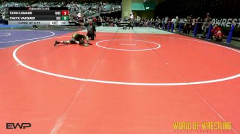 110 lbs Consi Of 8 #1 - Tavin Lamarr, Flathead Valley Wrestling Club vs Calyx Vazquez, Steel City Reloaded
