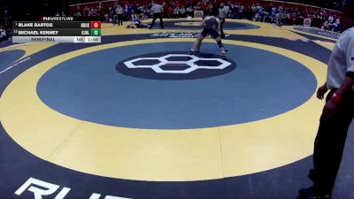 D2-132 lbs Semifinal - Blake Bartos, Buckeye vs Michael Kenney, Cham. Julienne