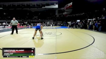 132 lbs Cons. Round 3 - Christopher Villavert, Franklin (Elk Grove) vs Gavin Coit, El Dorado