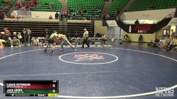 217 lbs Semifinals (8 Team) - Lance Peterson, Smiths Station Hs vs Jace Himes, Enterprise HS