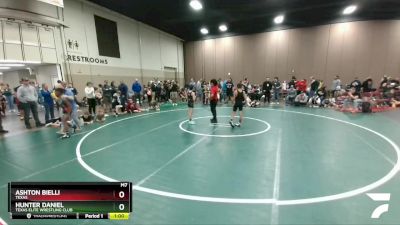 72-74 lbs Round 2 - Ashton Bielli, Texas vs Hunter Daniel, Texas Elite Wrestling Club