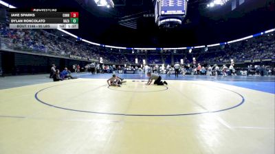 95 lbs Round Of 32 - Dylan Laird, Ridley vs Bradley Vargovich, Greater Latrobe