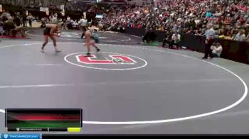 120 lbs Champ. Round 1 - Braden Damron, Riverdale Ridge vs Julian Sepeda, Greeley Central