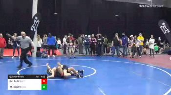 75 lbs Quarterfinal - M.j. Autry, Gettysburg vs Michael Brady, Council Rock South