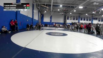 113 lbs Consi Of 8 #1 - Jalen Streeter, Springfield Central vs Colby Grenon, Bristol-Plymouth