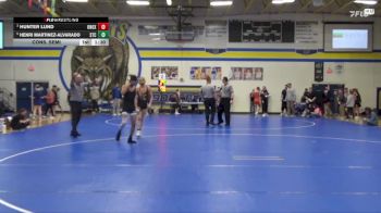 120 lbs Cons. Semi - Hunter Lund, Knoxville vs Henri Martinez-Alvarado, South Tama County