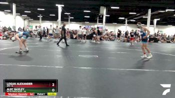 132 lbs Round 2 (4 Team) - Logan Alexander, GPS vs Alec Baxley, PA Alliance Blue