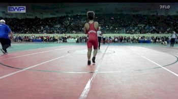 140 lbs Round Of 64 - Kayden Cato, Mustang Middle School vs Jacob Green, Lawton, MacArthur Ok