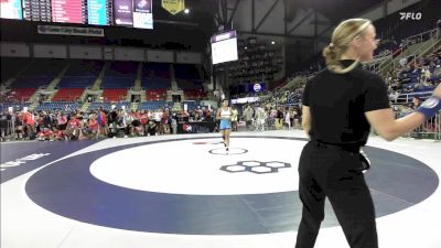 105 lbs Champ. Rd Of 64 - Jade Wilson, KS vs Jaylani Torres, PA