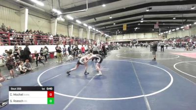 98 lbs 2nd Place - Carter Mochel, Duran Elite vs Sawyer D Roesch, Del Norte