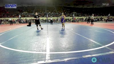 285 lbs Rr Rnd 3 - Jae'Lynn Runnels, Bristow Youth Wrestling vs Charlie Petree, Brushy Wrestling Club