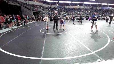 5th Place - Abraham Wilson, Webb City Youth Wrestling vs Isaiah Scott, Turner Youth Wrestling