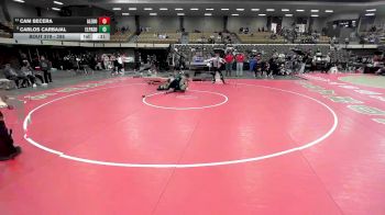 285 lbs Cons. Round 2 - Cam Becera, Aledo vs Carlos Carbajal, El Paso