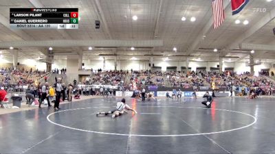 AA 120 lbs Cons. Round 3 - Larson Pilant, Collierville High School vs Daniel Guerrero, Houston High School