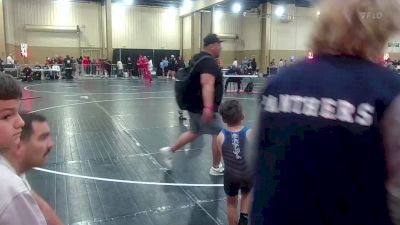 53 lbs 3rd Place - Diego Ruiz, Gladiator Wrestling Academy vs Colton Deaton, Coastline Wrestling Academy