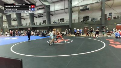 Junior Boys GR - 157 lbs Champ. Round 3 - Dimetry Molina, CA vs Josue Reyes, WA