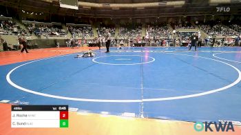 49 lbs Round Of 64 - Joshua Roche, Newcastle Youth Wrestling vs Christopher Sund, Black Fox Wrestling Club