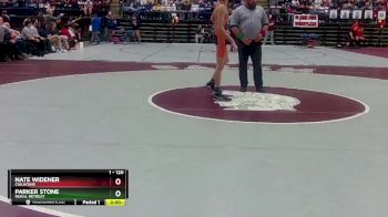 1 - 120 lbs Semifinal - Nate Widener, Chilhowie vs Parker Stone, Rural Retreat