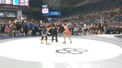 95 lbs Cons. Sub-quarters - Mackenzee Donenfeld, Idaho vs Leivelle Alejado, Hawaii